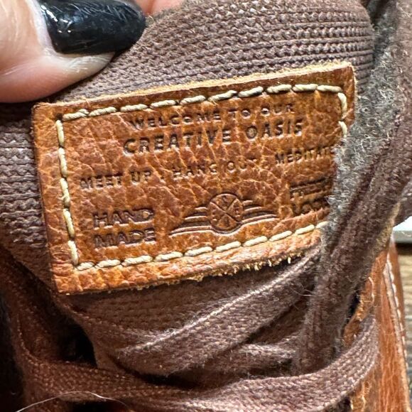 BullBoxer Brown Heeled Moto Booties size 10 - Picture 5 of 12